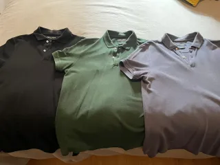 Lote 3 Polos Hombre Massimo Dutti. Pack de 3,(30€)
