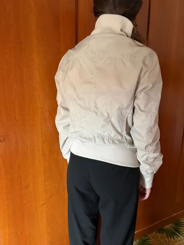 Giubbino blu deise Beige