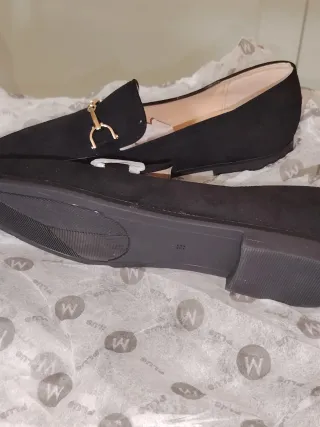 Mocasines Mila&Mila Negros Mujer