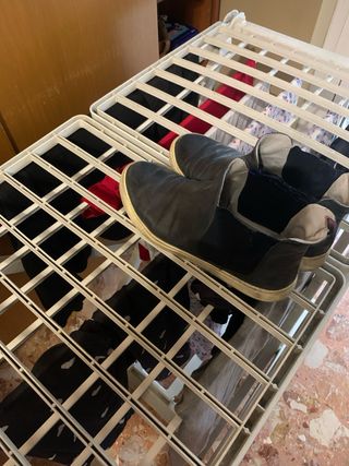 Stivaletti neri in pelle