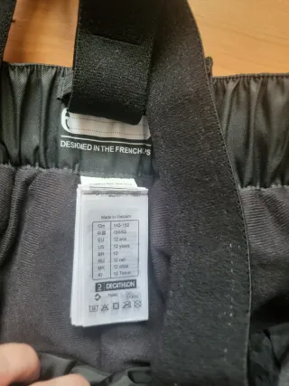 Pantalón de nieve con tirantes