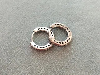 Pendientes aro plata de ley