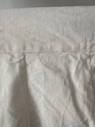 Pantalón pana Maria de la Orden blanco