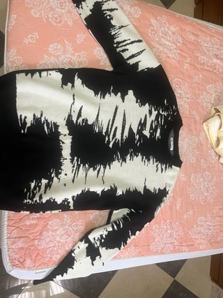 Jersey Zara Negro y Blanco