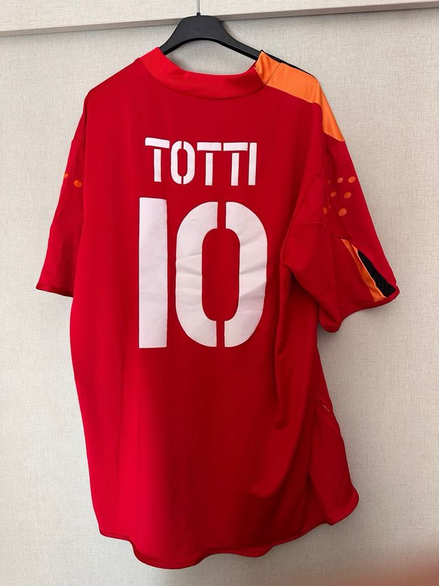Camiseta AS Roma Totti Diadora Mazda XL