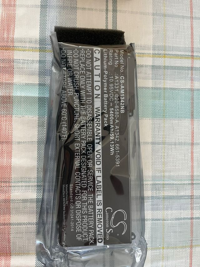 Batería Cameron Sino CS-AM1342NB para Apple A1342