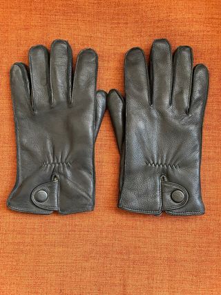 Guantes de piel para hombre