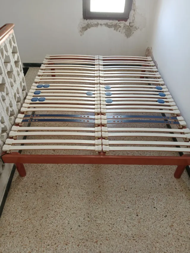 Somier roble de 150X190 y altura de35 CMS