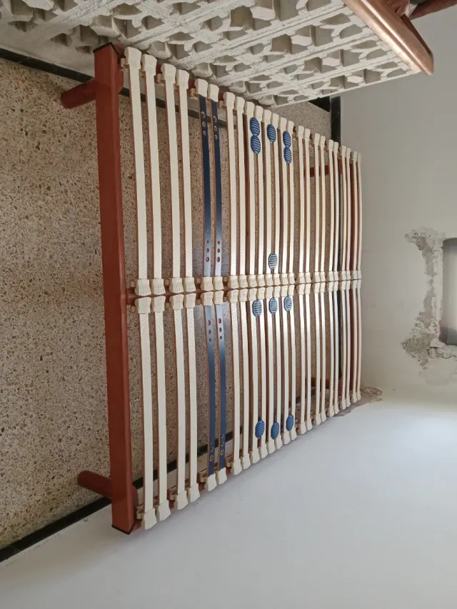 Somier roble de 150X190 y altura de35 CMS