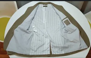 Americana Zara Verde Talla 50