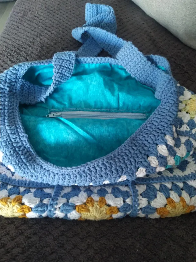 Bolso crochet hecho a mano