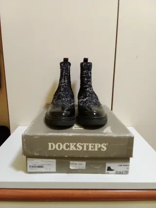 Stivaletti Docksteps Donna Nero/Multicolor