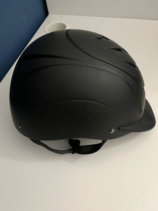 Casco de hípica negro