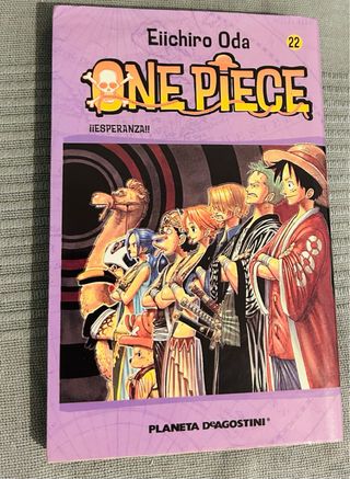 Manga en español de One Piece. Tomos 16 y 22