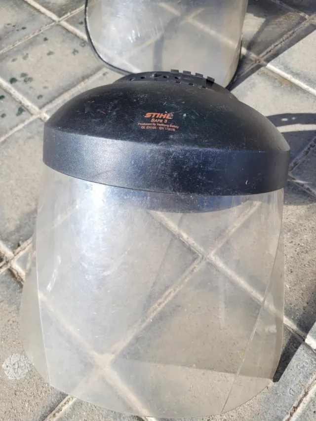 Lote 3 caretas protectoras para desbrozadora