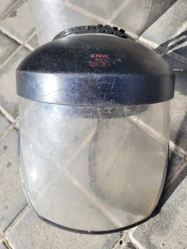 Lote 3 caretas protectoras para desbrozadora