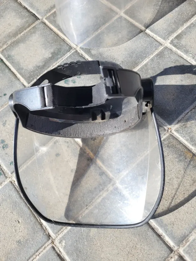 Lote 3 caretas protectoras para desbrozadora