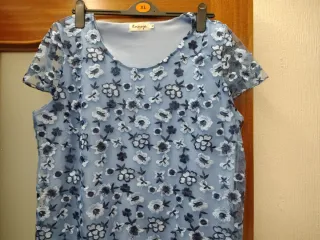 Vestido de fiesta Envisage celeste XL (42-44)