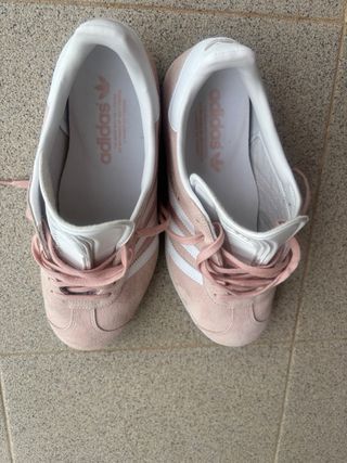 Zapatillas Adidas Gazelle Rosa Talla 40 2/3
