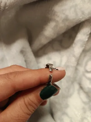 Anillo Acero Corazones Ajustable