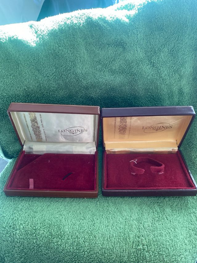 Cajas Longines Vintage Marrones