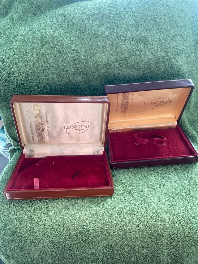 Cajas Longines Vintage Marrones