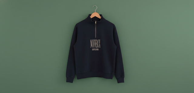 Felpa Nude Projet donna blu navy · Taglia S