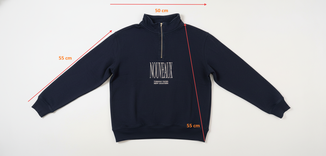 Felpa Nude Projet donna blu navy · Taglia S