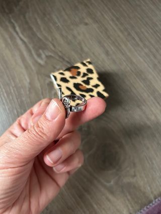 Anillo Plata Alas Ajustable