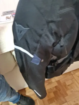 Chaqueta Moto Dainese T50 Negra Gris