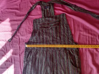 Mono largo tirantes rayas