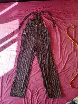 Mono largo tirantes rayas