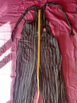 Mono largo tirantes rayas