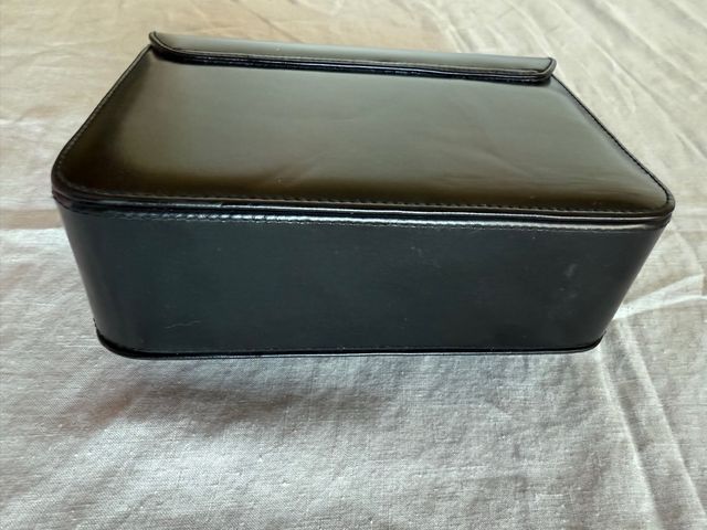 Borsa in pelle vintage Polo Ralph Lauren nera