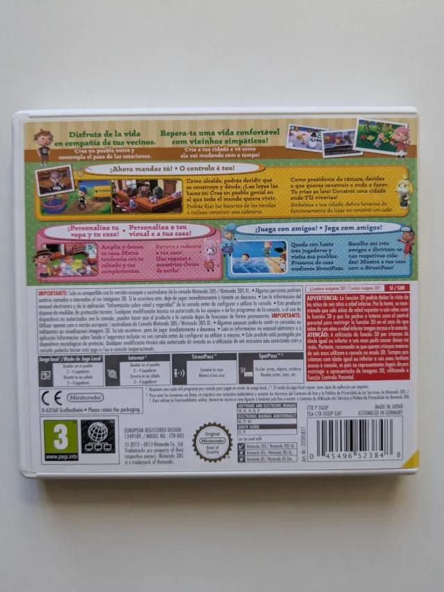 Animal Crossing New Leaf Nintendo 3DS