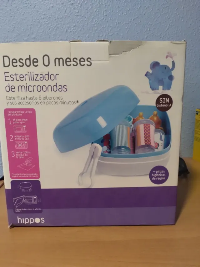 Esterilizador de microondas Hippos