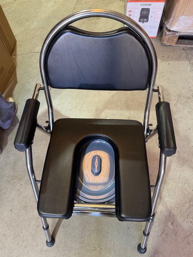 Cadeira de banho dobrável para deficientes