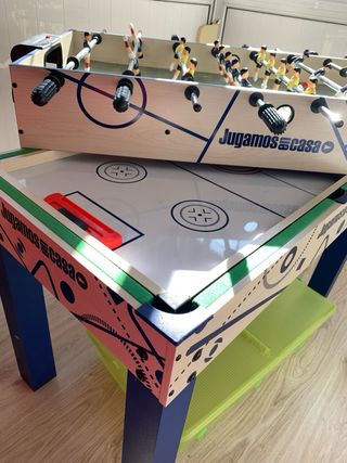 Futbolín, pin pon, billar, varios