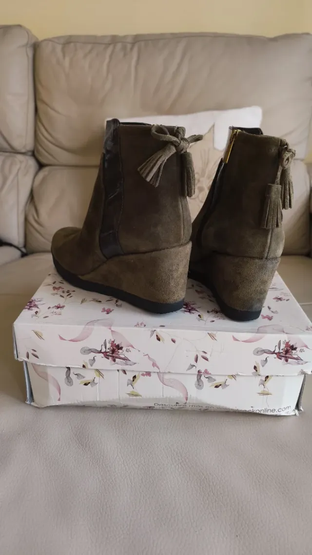 Botines de piel Patricia Miller