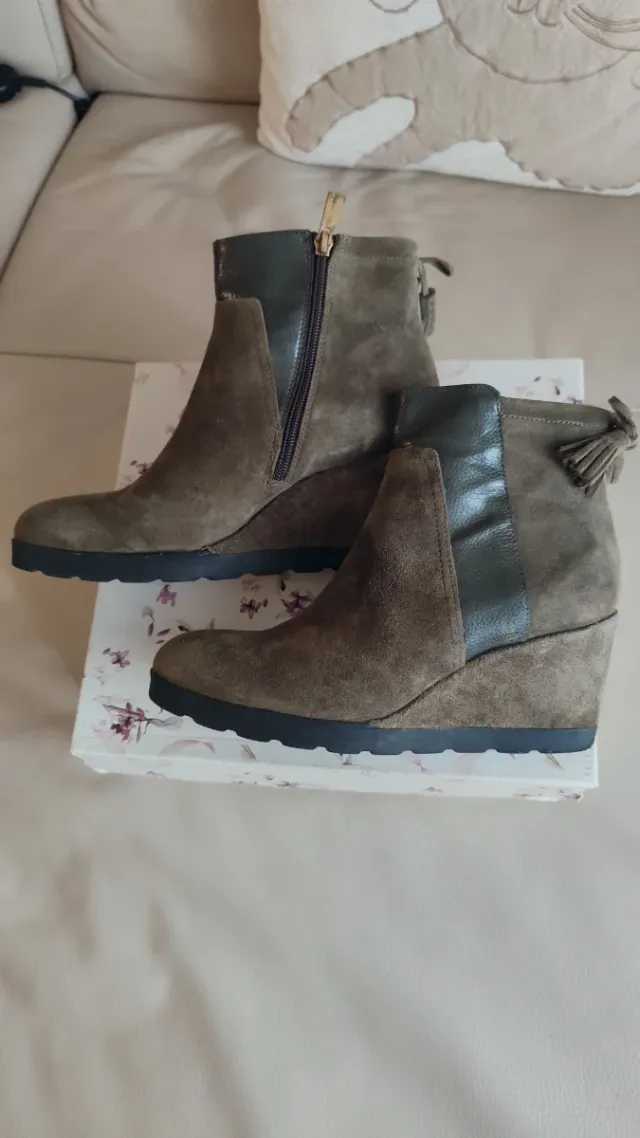 Botines de piel Patricia Miller