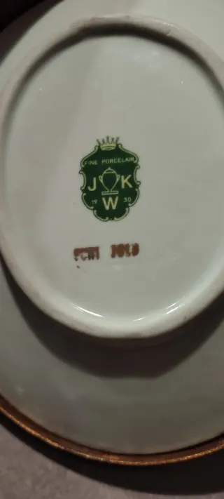 J.K.W. Joseph Kuba porcellana vintage