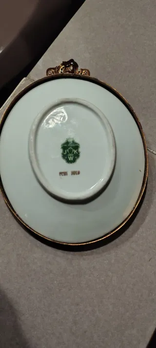 J.K.W. Joseph Kuba porcellana vintage