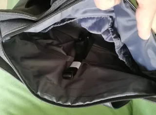 Borsa fasciatoio grigia Brevi