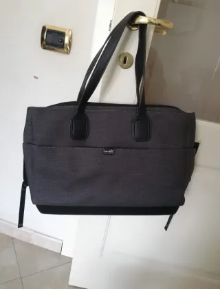 Borsa fasciatoio grigia Brevi