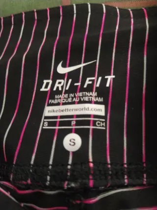 Mallas Nike rayas mujer S nuevas