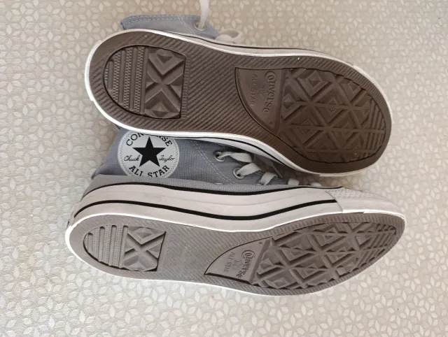 Zapatillas Converse Talla 38 Gris Bruma obsidiana