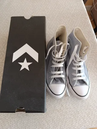 Zapatillas Converse Talla 38 Gris Bruma obsidiana