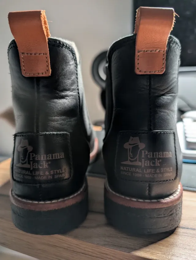 Botines Panamá Jack Cuero Talla 38