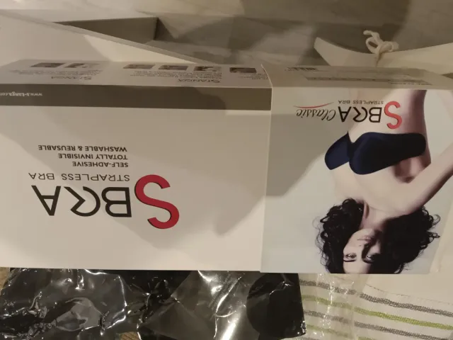 Sujetador invisible SBRANGA negro