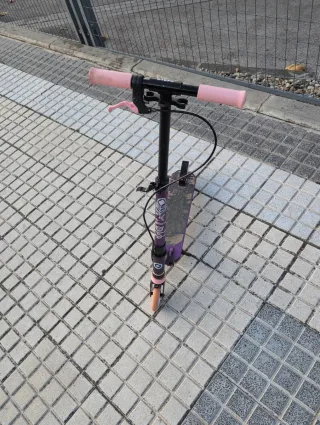 Patinete Oxelo Morado/Rosa